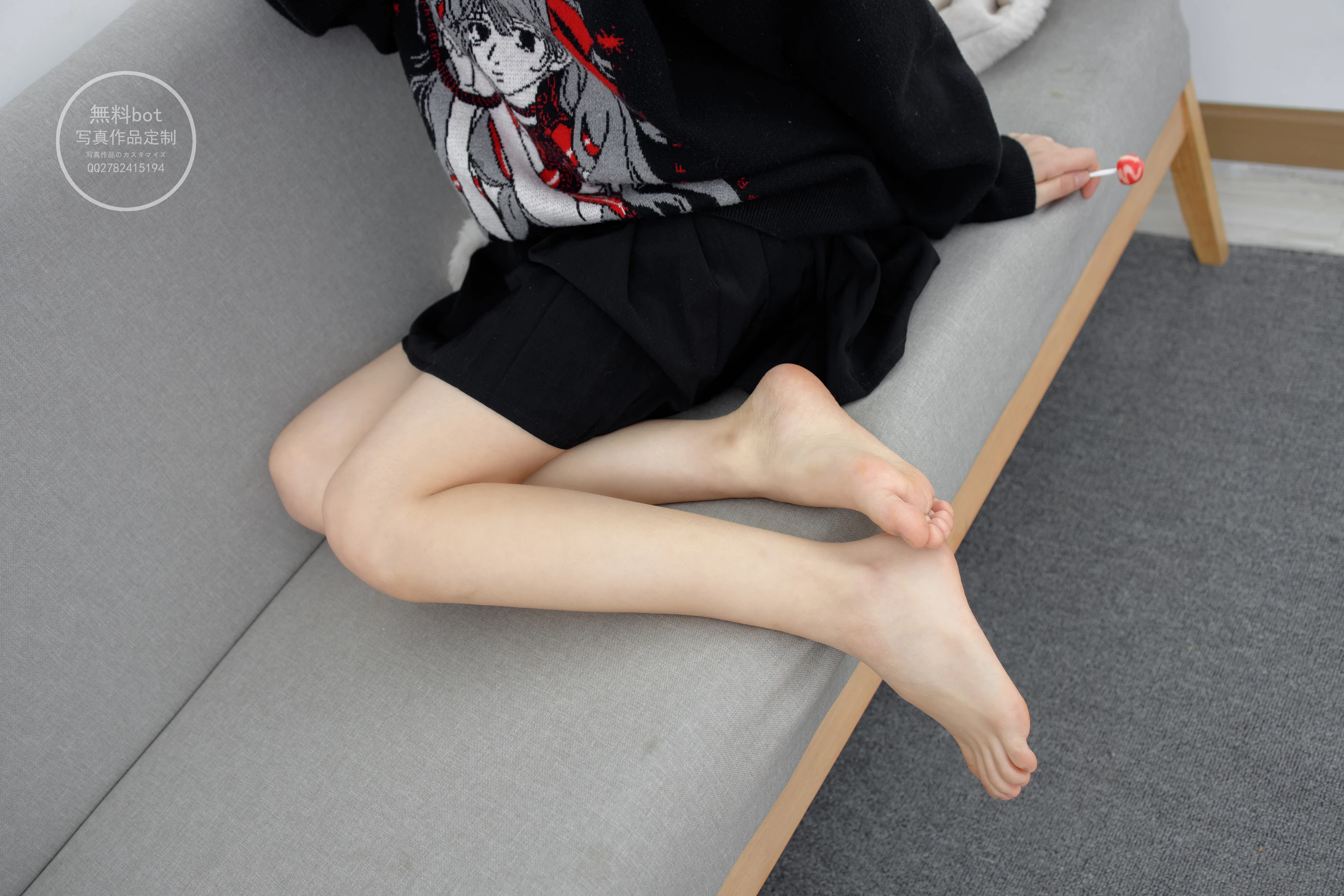 森萝财团 有料 NO.020 小奶糕Milky 双马尾美少女的白丝美腿 [86P]插图9